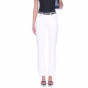 NWT Kye Mid Rise Straight Crop Jeans sz25